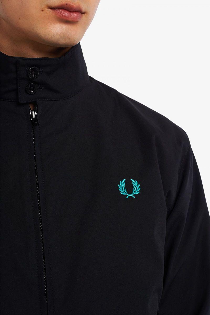 Black Fred Perry J2837 Men's Jackets | PH 1198FDNM